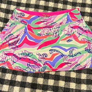 NWOT Lilly Pulitzer luxletic skort- tiger